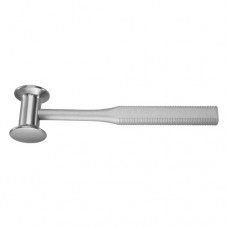 Bergmann Bone Mallet Stainless Steel, 24 cm - 9 1/2" Head Diameter - Weight 45.0 mm Ø - 300 Grams